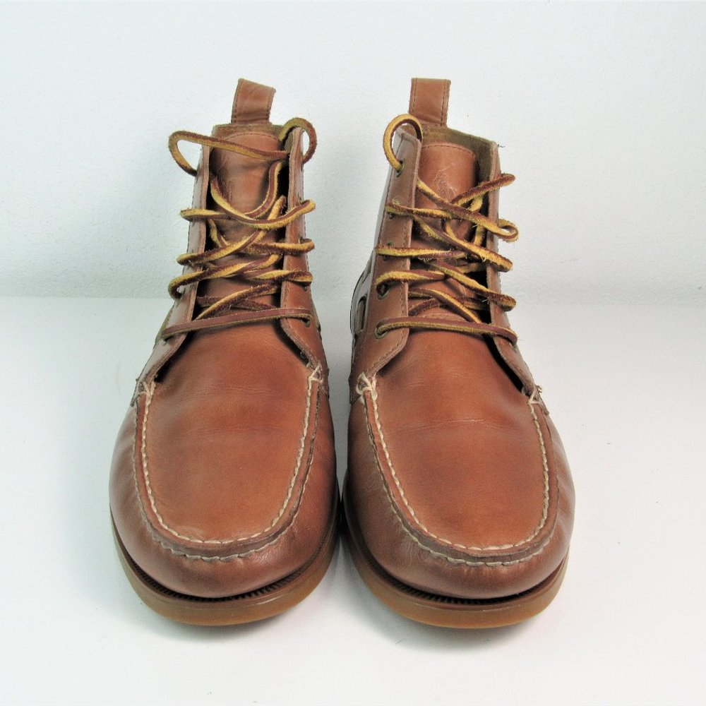 POLO by Ralph Lauren Men's Brown Leather Boots Size 10D